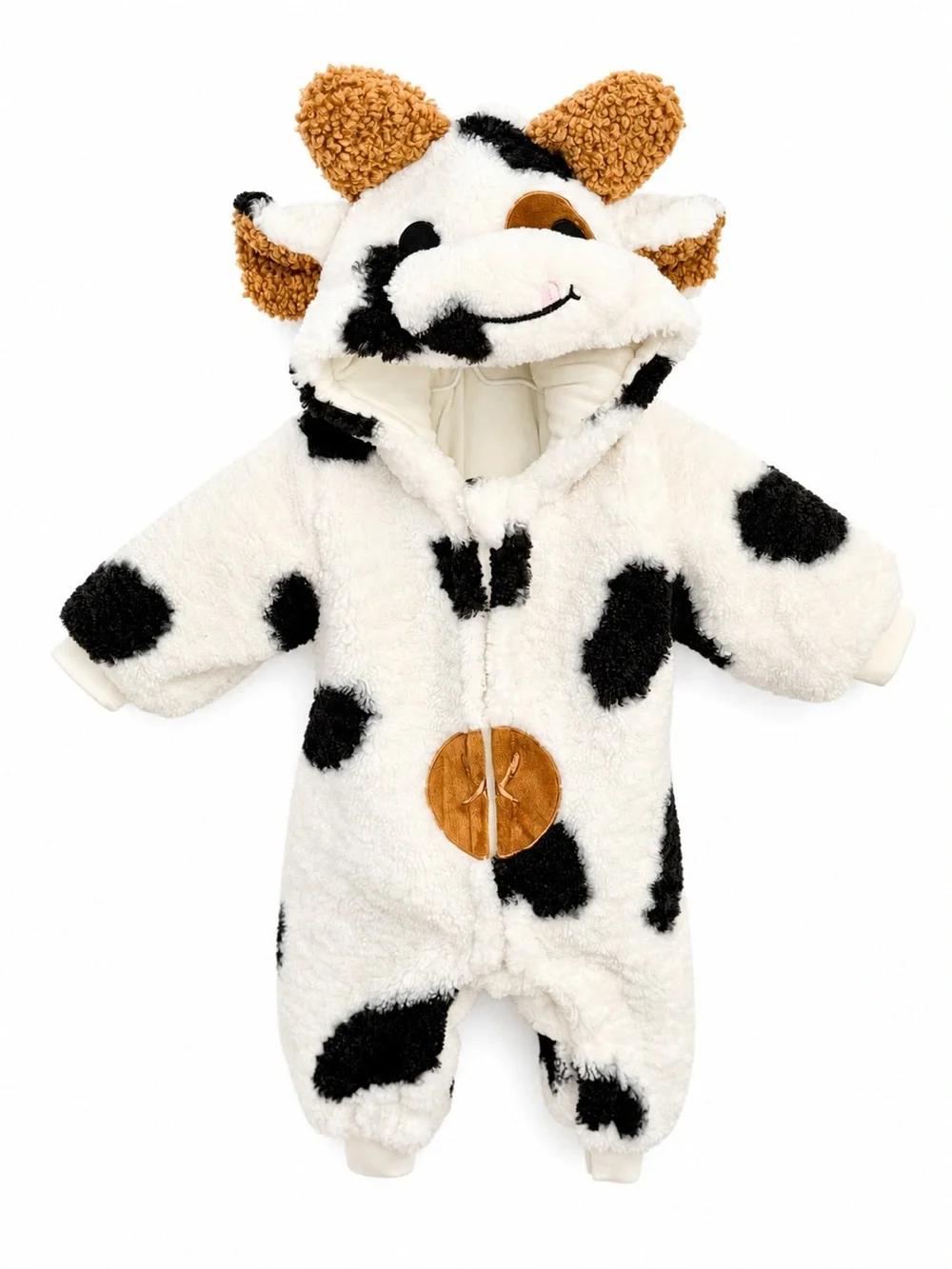 Cow Hooded Baby Halloween Costume